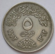 Egipt 5 piastrów 1972