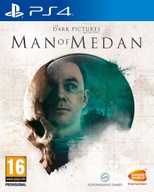 The Dark Pictures Anthology: Man of Medan (PS4) angielska okładka