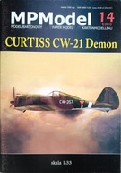 MPModel 14 samolot CURTISS CW-21 Demon