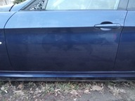 DRZWI LEWY PRZÓD PRZEDNIE BMW E90 E91 TIEFSEEBLAU A76