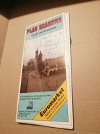 Kraków stary plan miasta autobusy tramwaje