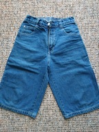 Jeansy chłopięce do kolan granatowe f.CFK