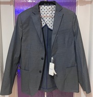 Marynarka męska nowa rozmiar M Emporio Made in Italy szary niebieski