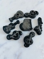 Symbole muzyki Woski sojowe do kominka zapachowe Bursztynowy Spokój, 7 szt.