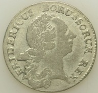 Prusy - 1/12 talara 1764 E - srebro