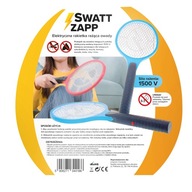Elektryczna Łapka na Owady Swatt Zapp 1500V Rakieta Muchy Komary