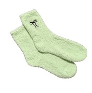 Grube dziewczęce skarpetki pluszowe 36–39
