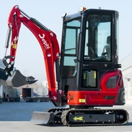 Minikoparka Gąsienicowa Spalinowa Mini Koparka NOWA 1650 kg Delphi Nm E18