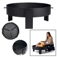 GRILL DUŻE PALENISKO OGRODOWE TRÓJNÓG DO OGNISKA 80 CM BERDSEN BD-883