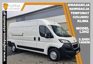 Peugeot Boxer, L3H2, nawigacja, klima, czujniki, kamera cofania Gwarancja,