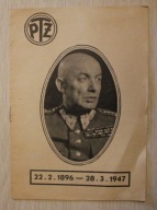GENERAŁ BRONI KAROL ŚWIERCZEWSKI 22.2.1896 - 28.3.1947, Warszawa 1948