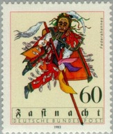 Niemcy 1983 Znaczek 1167 ** folklor karnawał