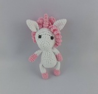 Brelok, breloczek jednorożec Handmade