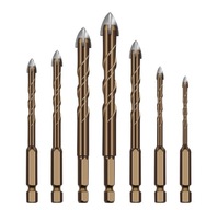 ZESTAW WIERTŁA DO SZKŁA PŁYTEK CERAMIKI GRESU 7SZT