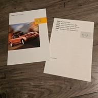 Opel Astra Coupe 1.8 2.2 2.0 Turbo 2.2 DTI + cennik 2003