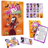 GRA KARCIANA WIRUS! DODATEK DO GRY HALLOWEEN DLA DZIECI PREZENT RODZINNA