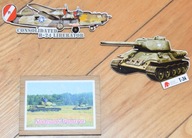 WOJSKOWE MAGNESY NA LODÓWKĘ szt 3