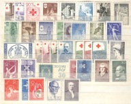 Finlandia zestaw z lat 1951-1960 czyste **