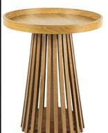 Designerski stolik boczny Home Accents 50 cm | Nowoczesny | Styl Japandi