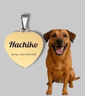 Identyfikator adresówka Grawer Serce lokalizator imiennik