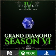 Diablo 4 IV Grand Sapphire | Grand Gems ( Wielkie Klejnoty ) Sezon 6 Vessel