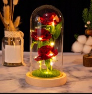 WIECZNA RÓŻA PUDEŁKO IDEALNY PREZENT NA WALENTYNKI DLA NIEJ