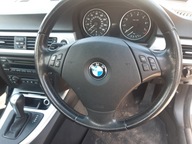 KIEROWNICA SKÓRZANA PODUSZKA BMW E90 E91 MULTIFUNKCJA