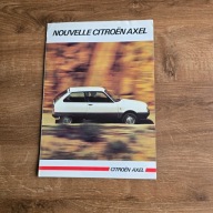 Citroen Axel cała gama 1984 czytaj opis