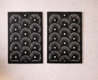 Drewniane Panele Ścienne 50x70 cm Industrial / Loft | 149 zł za 2 szt