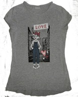 MATALAN bluzka bluzeczka KOT BDB+