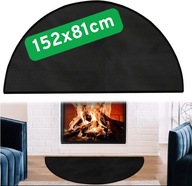 Mata ognioodporna pod kominek piec grill ochronna żaroodporna 152x8cm DUŻA