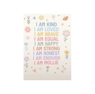Plakat „Daily Affirmations” – Moc Dobrych Słów