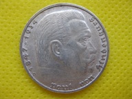 5 Marek 1938 D - Hindenburg - Gratis dostawa
