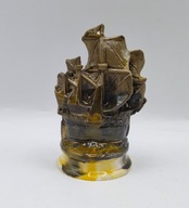 żaglowiec, statek, STARA ciekawa figurka INNA