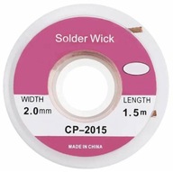 PLECIONKA MIEDZIANA DO ROZLUTOWYWANIA 1.5M x 2MM