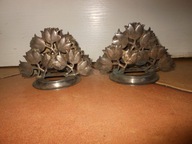 ŁADNY SYGNOWANY SERWETNIK TULIPANY 2 SZTUKI