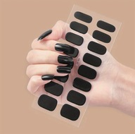 NKLEJKI NA PAZNOKCIE CZARNE