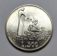 WATYKAN 500 LIRÓW 1978r. Ag 5