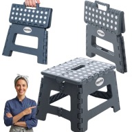 TABORET STOŁEK SKŁADANY ANTYPOŚLIZGOWY SCHODEK MOCNY STABILNY 150KG 22CM