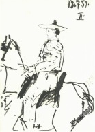 PABLO PICASSO -Toros y Toreros- Torreador #5