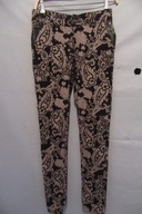 SPODNIE LEGGINSY KOLOROWE ROZM S