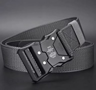 Pasek szary taktyczny Pas parciany QR do spodni