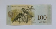 WENEZUELA - 100 BOLIWAR 2017 - 99