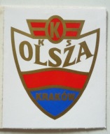 OLSZA KRAKÓW KS Klub Sportowy NAKLEJKA WLEPKA PRL