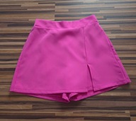 Spódnica spodenki róż rozcięcie uni