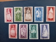 WĘGRY Mi - 1954 - 62 stroje ludowe