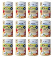 ZESTAW Baltica HIPOALERGICZNA MOKRA karma dla psów KRÓLIK marchewka 12x400g