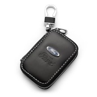 FORD ETUI NA KLUCZYK BRELOK BRELOCZEK SKÓRA CHROM