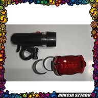 #32 Zestaw lampek rowerowych - przód i tył