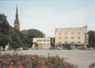 WODZISŁAW ŚLĄSKI - RYNEK - KOŚCIÓŁ ŚW. JERZEGO